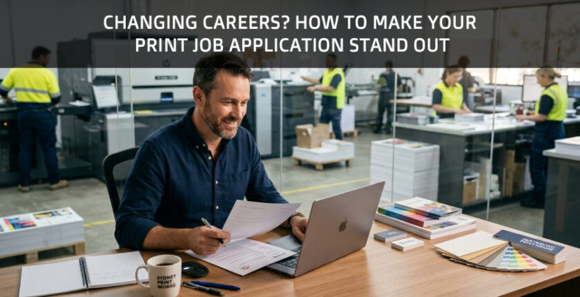 Changing careers to printing? Learn how to highlight transferable skills and tailor your application to stand out when applying for print industry jobs.